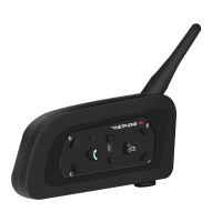 VNETPHONE V6 Intercom Motorcycle Bluetooth Helmet Headset 1.2KM 850mAh IP65 6 Riders MP3 GPS Interphone