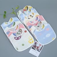 【DT】hot！ 6 Layer Newborn Baby Bibs Feeding Drool Bib for Infants Soft Cotton Burp Saliva Kids Accessories