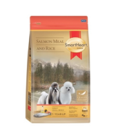 Smartheart Gold small Breed Salmon &amp; Rice 3kg. อาหารสุนัขโตพันธ์เล็ก รสแซลมอน ข้าว 3กก.