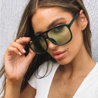 OLOPKY Vintage Oversized Sunglasses Women 2022 Brand Designer Eyewear for Women/Men Vintage Glasses Women Luxury Oculos De Sol