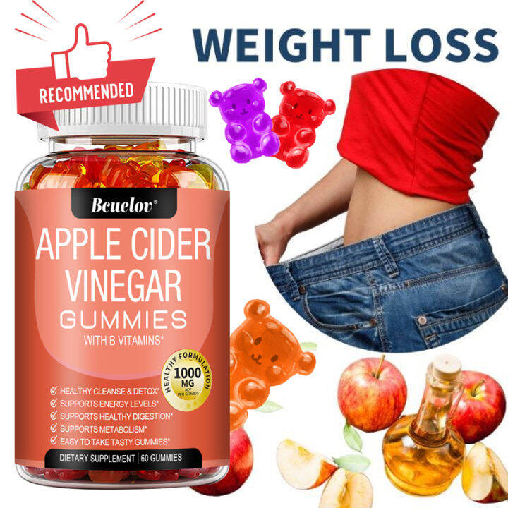 Organic Apple Cider Vinegar Gummies 1000 mg for immune system