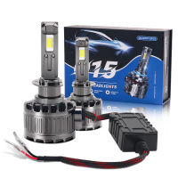 ASLENT H11 HB4 H8 H4ไฟหน้ารถคู่ท่อทองแดง H7ไฟหน้า LED 150W Canbus 9005 9006 H1พลังงานสูง3570 CSP *