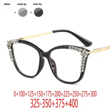 Photochromic Multifocal Progressive Reading Glasses Men Women Near Far  Sight Lady Cat Presbyopic Eyewear Diopter FML - AliExpress