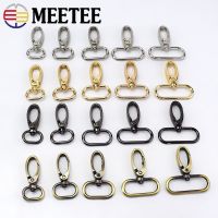 10Pcs Metal Buckles for Bag Strap Webbing Dog Collar Swivel Lobster Clasp Handbag Carabiner Snap Hook DIY Hardware Accessories