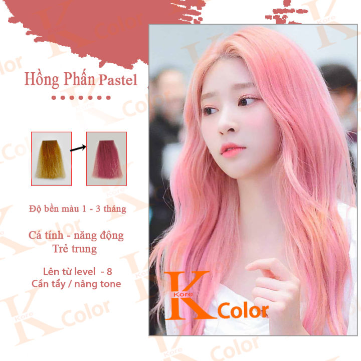 Nếu bạn yêu thích tóc màu hồng pastel và muốn tự nhuộm tóc của mình, hãy bấm vào hình ảnh ngay bên dưới để khám phá những sản phẩm nhuộm tóc màu hồng pastel tốt nhất trên thị trường.