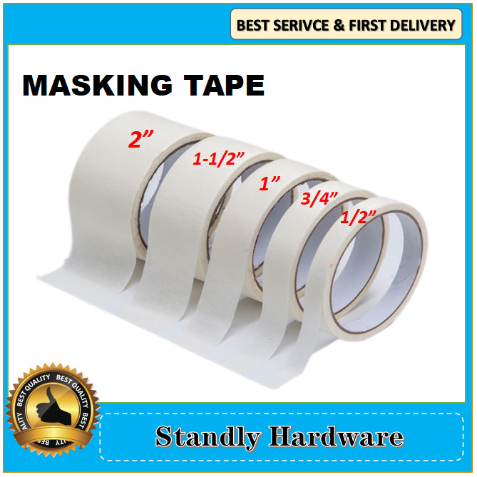 Masking tape sizes 1 2 3 4 1 1 1 2 2 lazada ph