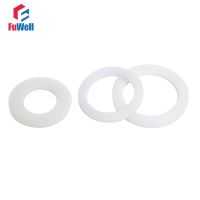 5 Pcs Silikon Datar Gasket Ring DN15/20/25/40/50/100 Polos Segel Cincin gasket Washer VMQ Karet Datar Gasket Ring untuk Flange Bracket