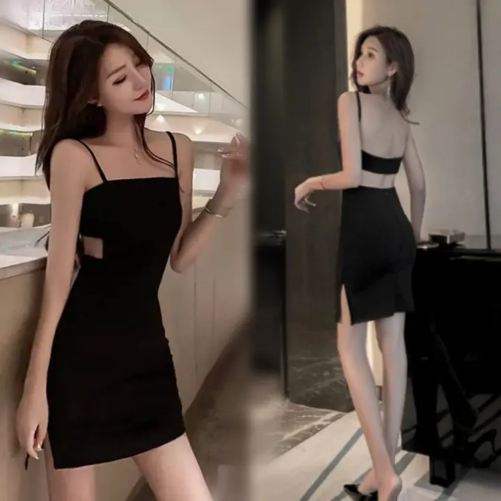 Korean Sexy Mini Dress 1129 (Size XS-XL ...