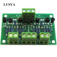 Lusya Preamplifier Buffer Preamp 2SK246/2SJ103 C2240/A970สำหรับเครื่องขยายเสียงเครื่องเล่นซีดี DC 12-18V