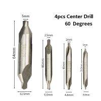 【Best-Selling】 Lucky Hub รวมศูนย์เจาะ1.0/1.5/2.0/2.5/3.5/5มม.เจาะ Bit 60องศาสำหรับโลหะเครื่องมือเจาะโลหะ Countersink Bit Angle Bit