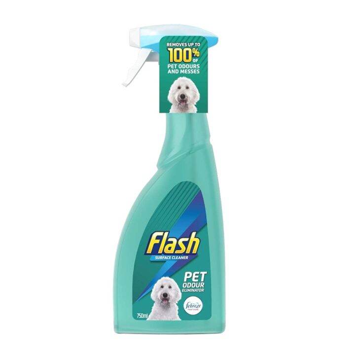 Flash Surface Cleaner Pet Odor Eliminator Spray 750mL Lazada PH