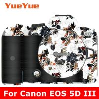 สำหรับ Canon EOS 5D Mark III 5D3 5DM3กล้องร่างกายสติ๊กเกอร์เสื้อห่อฟิล์มป้องกันป้องกันไวนิลรูปลอกผิว