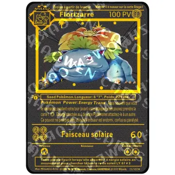 183200Point HP Raichu Pokemon Gold Metal Super Card Blastoise Eevee Sylveon  Mewtwo Pikachu Battle Collection Trading Iron Card