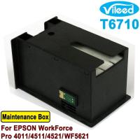 ตลับหมึกสำหรับกล่องเครื่องมือ T6710 PXBMB2 C13T671000รองรับสำหรับ EPSON WorkForce Pro 4011 4511 4521 WF5621 WF-5621เครื่องพิมพ์ WF 5621