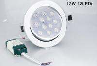 สุดคุ้มเกินราคา LED Downlight 12W โคมดาวน์ไลท์  โคมไฟฝังฝ้า