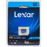 Lexar ไมโคร Sdhc 32GB ประสิทธิภาพสูงมาพร้อมกับคือ A BL 633X