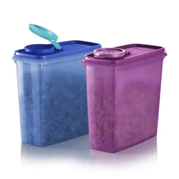 Red Plastic Tupperware Cereal Storage, Size: 2.9 L