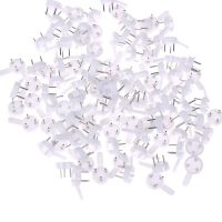 100Pcs Picture Nails Clasps Solid Wall Nail Contact Non-trace Nail Picture Wall Mount Hooks Photo Frame Photo Wall Hanging Tools