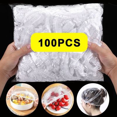 Disposable Vegetable Bags Fruit For 10/100pcs Elastic Refrigerator Plastic Cover Kitchen Fresh-keeping Bag Accessories Wrap Food
