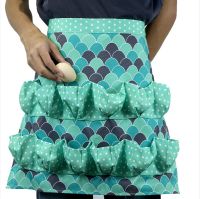 Korean Kitchen Mens and Womens Apron with Pockets Cooking Egg Storage Organizer Anti-dirty Aprons Woman Useful Things for Home Aprons