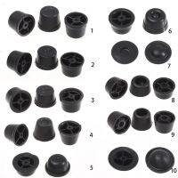 JUNE 10pcs High Quality Plastic Stud Black Luggage Feet Pads Bag Replacement Bag Accessories New DIY Craft 13 Styles Suitcase Stand Feet