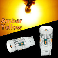 VANSSI 7440 7440NA Wy21w LED Bulb Amber Yellow Canbus Error Free Anti Hyper Flash for RAV4 front or Rear Turn Signal Light