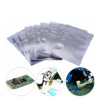 ❇◕❧ 100Pcs ESD Antistatic Aluminum Storage Bag Resealable Anti Static Pouch for Electronic Accessories Package Bags