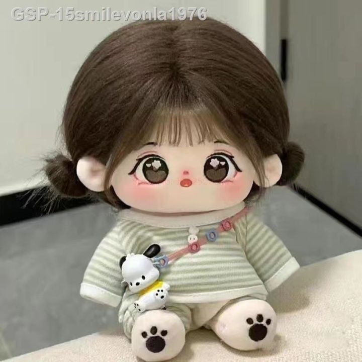 ตุ๊กตาน่ารักเล็กๆน้อยๆแบบ15smilevonla1976-20ซม-ทำด้วยตัวเองตุ๊กตายัดไส้นุ่มนุ่มครีโนวาเดอ-pelcia