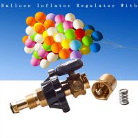 [HOT] 1pc 145x135mm Pressure Reducer Brass Helium Latex Balloon Inflator Regulator With Pressure Gauge For G5/8 Tank Valves