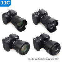 JJC เลนส์ฮู้ดสำหรับ Canon EF-S 18-135มิลลิเมตร F 3.5-5.6 Is USM, RF 24-104มิลลิเมตร F4 L IS USM เลนส์บน Canon EOS R6 80D 77D แทนที่ EW-73D