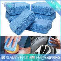 NG Motor✨ COD ✨ Car 5x Car Microfiber applicators ฟองน้ำผ้าไมโครไฟเบอร์ Hand WAX ขัดแผ่น