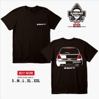 Suzuki T SHIRT - Karimake Swift REAR Car T-Shirt Automotive T-Shirt - TSHIRT