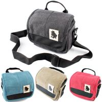 Canvas Camera Bag Case Cover For Sony Alpha A7 Mark II S R A77 A7III A6500 A6300 A6000 A5100 NEX6 H400 HX400 HX300