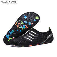 WANAYOU Men Women Diving Swimming Shoes,Outdoor Sports Lightweight Upstream Shoes,Slipper Quick-Dry Aqua Shoes Beach Water Shoes