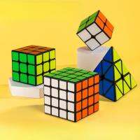 พร้อมส่งจากไทย รูบิค 2x2/3x3/4x4/ ลูกบาศก์ของรูบิค รูบิก รูบิด หมุนลื่น Rubiks cube