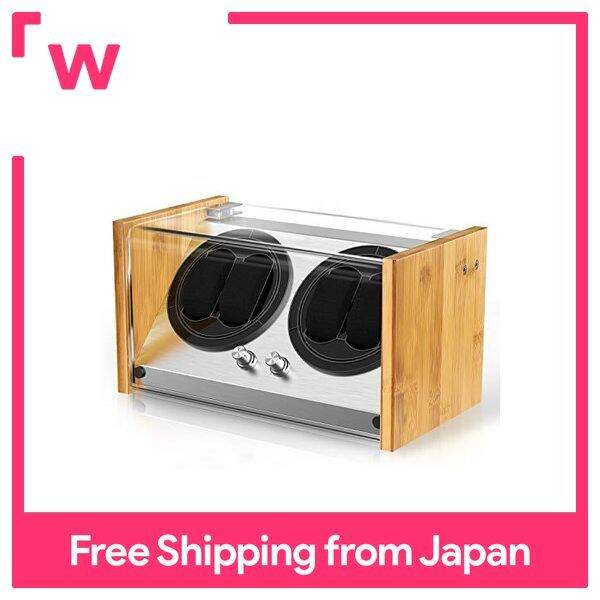 Latest Watch winder Winding Machine Watch Winder Watch Case 2 pcs