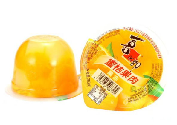 喜之郎果肉果冻 蜜桔果肉 Xi Zhi Lang Orange Fruit Jelly Cup 200g | Lazada