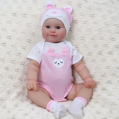 hot！【DT】♝✔  ADFO Bebe Reborn 20 Inch 50cm Maddie Babies Baby Lifelike Newborn Dolls Real Kids