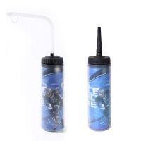 600ML Ice Hockey Water Bottle Portable Football Lacrosse Bottle Classic Extended Tip Design Sports Bottle