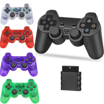 Wireless Controller For PS2/PS1 Gamepad Dual Vibration Shock