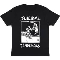 ผ้าฝ้ายแท้เสื้อยืด ลายวง SUICIDAL Tendencies | เสื้อยืด ฮาร์ดคอร์ โลหะ | เสื้อยืด พิมพ์ลาย DISTRO METAL สําหรับผู้ชายS-4  CNO4