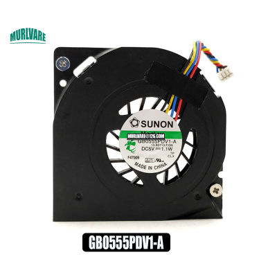 GB0555PDV1-A 5V 1.1W โน้ตบุ๊ค4สายขนาดใหญ่ปริมาณอากาศ CN60พัดลมระบายความร้อน