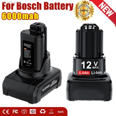 4Pack 6000MAH For Bosch BAT420 Rechargeable Battery 10.8V/12V Li-ion For BAT420 BAT412A BAT413A D-70745GOP 2607336013 2607336014 [ Hot sell ] vwne19