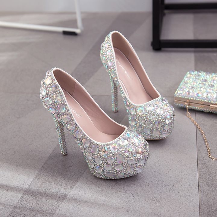 big-white-diamond-wedding-shoes-single-female-big-yard-diamond-heels-waterproof-one-word-with-single-shoes