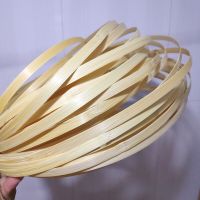 20 Meters Flat Polished Bamboo Strips Silk Handmade Bird Cage Stick Material Home Furniture Chair Table Basket Decor