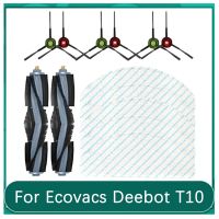 13Pcs Replacement Spare Parts for Ecovacs Deebot T10 Vacuum Cleaner Main Side Brush Mop Cloth Home Cleaning Accessories