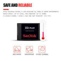 Sandisk SSD 1TB Internal Solid State Disk 120GB 240GB 480GB 2TB SATA III 2.5" Hard Drive for Laptop Desktop Computer SSD Plus