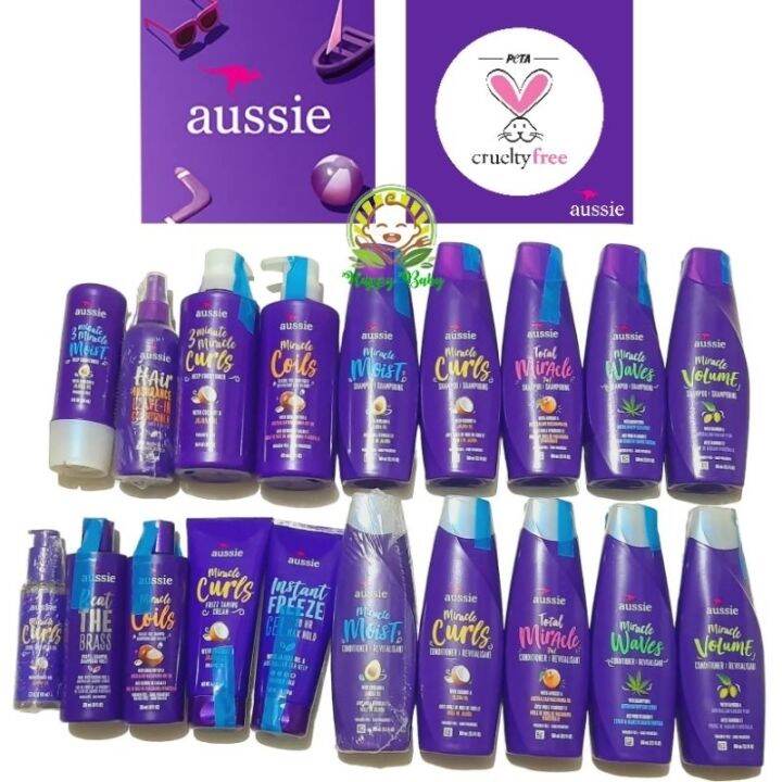 Aussie Miracle Curls and Miracle Moist Shampoo or Conditioner 12.1 fl