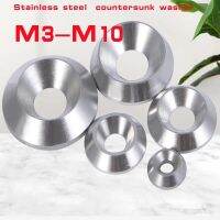 3-10pcs M3 M4 M5 M6 M8 M8 Stainless steel  Countersunk Umbrella Flat Head Screw Concave Conical Decorative Groove Washer Nails Screws  Fasteners