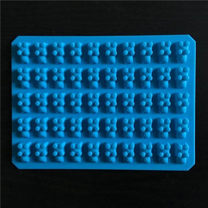 jelly-bear-cake-candy-trays-silicone-forms-silicone-mold-gummy-bear-shape-bear-mould-rubber-chocolate-maker